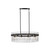 Ava Four Light Island Pendant (AC12084BK)