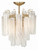 Sophia Five Light Semi Flush Mount (AC12103WH)