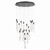 Artcraft - AC12140BK - LED Chandelier - Celine - Brass