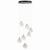 Snowflake LED Chandelier (AC12152BB)