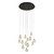 Artcraft - AC12153BB - LED Chandelier - Snowflake - Satin Brass