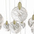 Snowflake LED Chandelier (AC12153BB)