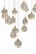 Snowflake LED Chandelier (AC12155BB)