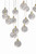 Snowflake LED Chandelier (AC12155BB)