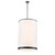 Artcraft - AC12166BK - Eight Light Chandelier - High Street - Black
