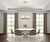 Skye Eight Light Chandelier (AC12178BR)