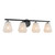 Artcraft - AC12184BK - Four Light Bathroom Vanity - Brooke - Black