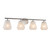 Artcraft - AC12184BN - Four Light Bathroom Vanity - Brooke - Brushed Nickel