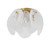 Lily Three Light Semi Flush Mount (AC12216BR)