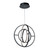 Artcraft - AC6660BK - LED Chandelier - Celestial - Matte Black