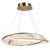 Artcraft - AC6720BB - LED Pendant - Stella - Brushed Brass