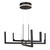 Silicon Valley LED Chandelier (AC6776BK)