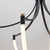 Cascata LED Chandelier (AC6810BK)