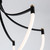Cascata LED Chandelier (AC6810BK)