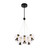Artcraft - AC6846BK - LED Chandelier - Arlo - Black