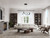 Wave LED Chandelier (AC7076BK)