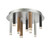 Artcraft - AC7089MU - LED Flush Mount - Galiano - Black Copper Satin Aluminum