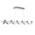 Artcraft - AC7212BA - LED Island Pendant - Rolling Hills - Brushed Aluminum