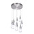 Artcraft - AC7508 - LED Chandelier - Destiny - Polished Nickel