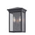 Artcraft - AC8161BK - Two Light Outdoor Wall Mount - Gable - Black