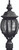 Artcraft - AC8363BK - Three Light Outdoor Post Mount - Classico - Black
