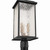 Artcraft - AC9273BK - Three Light Outdoor Post Mount - Estate - Black Brass