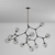 Organic 12 Light Chandelier (JA14022VB)