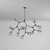 Organic 12 Light Chandelier (JA14022VB)
