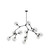 Organic 12 Light Chandelier (JA14022VB)
