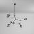 Organic Eight Light Chandelier (JA14028VB)