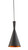 Artcraft - JA800 - One Light Pendant - Connecticut - Matte Black & Copper