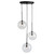 Pinpoint Three Light Pendant (SC13193BK)