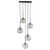 Pinpoint Five Light Pendant (SC13195BK)