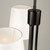 Rhythm Three Light Chandelier (SC13333BK)