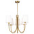Rhythm Five Light Chandelier (SC13335BG)