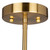 Rhythm Five Light Chandelier (SC13335BG)