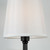 Rhythm One Light Wall Sconce (SC13337BK)