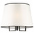 Artcraft - SC13344BK - Three Light Semi-Flush Mount - Coco - Gold Black