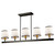 Artcraft - SC13346BK - Five Light Island Pendant - Coco - Gold Black