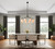 Artcraft - SC13378BB - Eight Light Chandelier - Crema - Black Brushed Brass