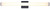 Osten LED Vanity (BL-02B-30-BK-C)