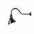 Canarm - BL10WACBK - One Light Sign Light - Barn Light - Black + Aluminum