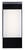 Outdoor LED Outdoor Lantern (BRWL-SQ6W-N-BK)
