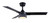 Canarm - CF42CAL3BK - 42 Ceiling Fan - Cale - Black