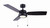Canarm - CF42WAL3BK - 42 Ceiling Fan - Wallis - Matte Black