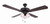 Canarm - CF52CH44ORB - 52 Ceiling Fan - Chateau - Oil Rubbed Bronze