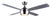Canarm - CF52JUD4BN - 52 Ceiling Fan - Judson - Brushed Nickel