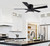 Rexton 52" Ceiling Fan (CF52REX5BK)