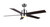 Canarm - CF52ROM5BN-ES - 52 Ceiling Fan - Rhonda - Brushed Nickel