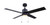 Canarm - CF52TAT4BK-ES - 52 Ceiling Fan - Tate - Matte Black